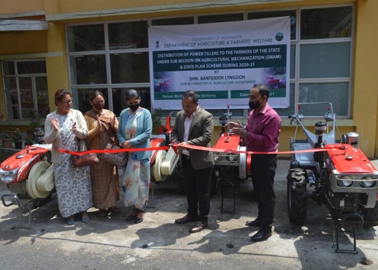 Subsidised power tillers distributed to farmers
