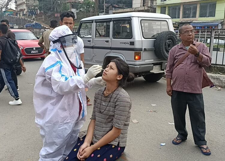 Random coronavirus tests conducted in Ri-Bhoi