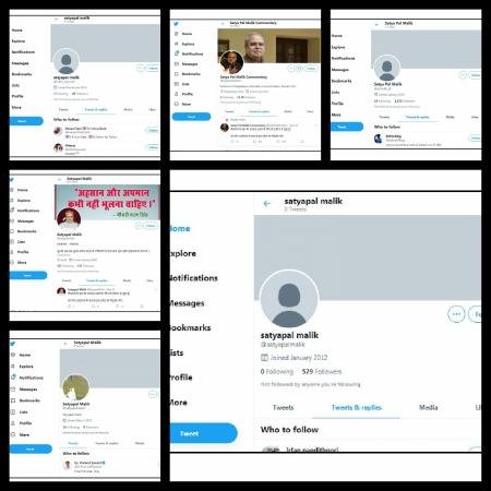 8 fake accounts impersonating Governor detected