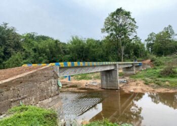 Another RCC bridge constructed under MGNREGS in EGH