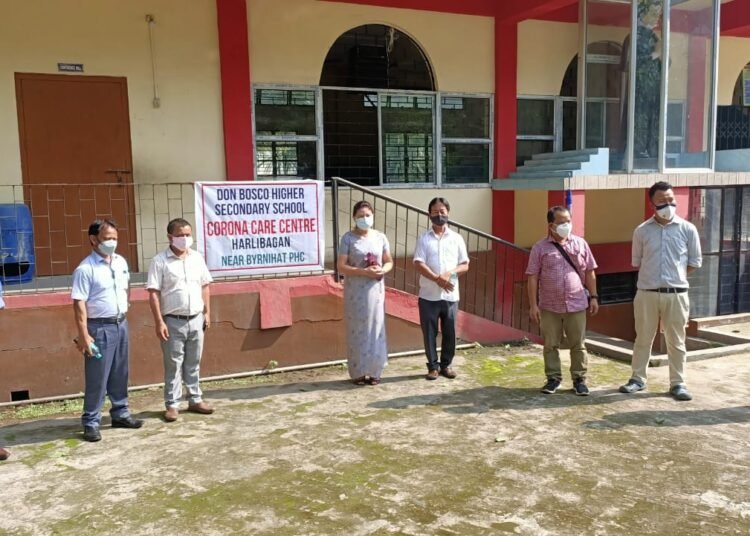 Jirang MLA sets up Corona Care Centre at Byrnihat