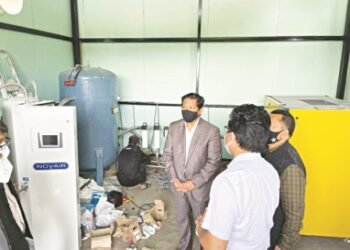 West Jaintia Hills positivity rate 33%