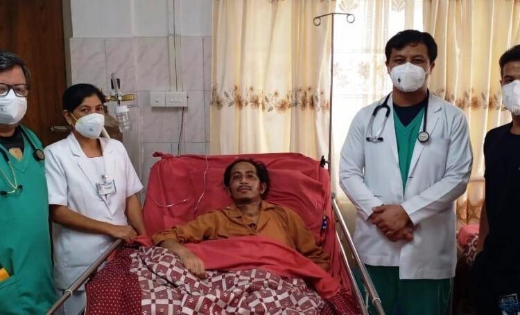 Miraculous return from a 2-month battle against Covid