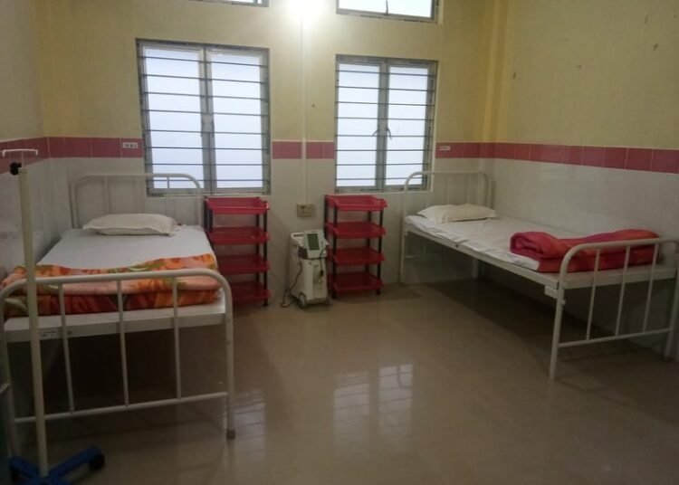 Hospital bed occupancy rate drops to 63%