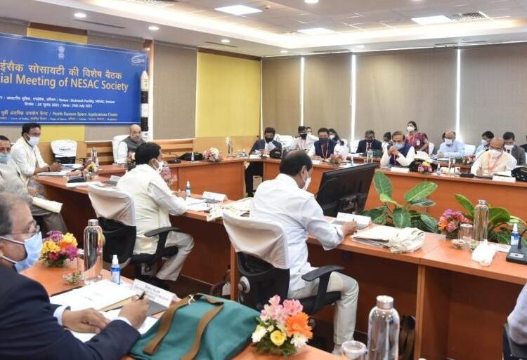 NESAC, MHA can coordinate for real time info on disasters: Amit Shah