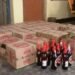 Beer bottles for black market sale seized by police