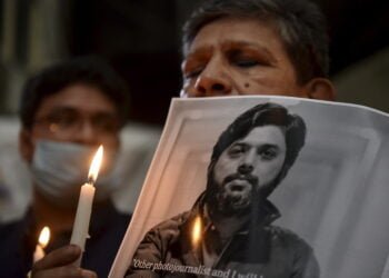 Candle light vigils held in Delhi to pay homage to photojournalist Danish