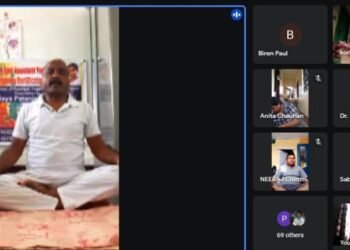 Yog teachers take part in NE training camp