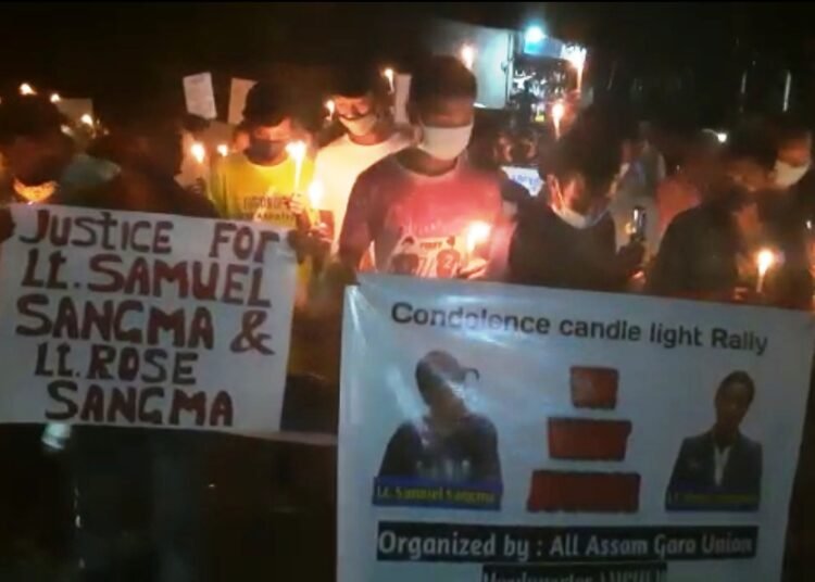 Garo community holds interstate vigil for Rose & Samuel