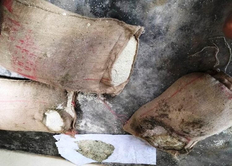 Midday meal rice found rotten in Ri Bhoi