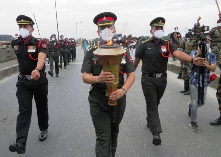 Swarnim Vijay victory flame ceremony to reach Meghalaya