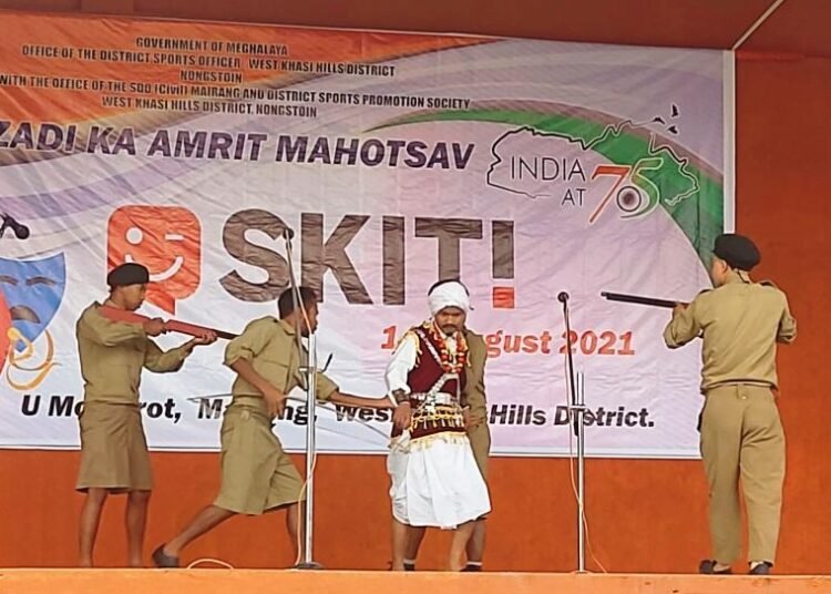 Skit on Khasi freedom struggle marks Azadi Ka Amrit Mahotsav