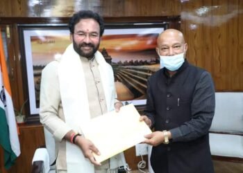 Shullai seeks centre’s support in development initiatives