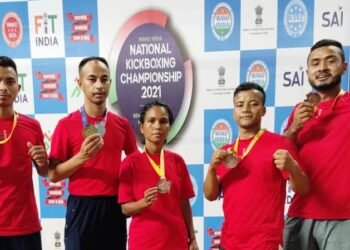 Meghalaya bags gold at national kickboxing championship