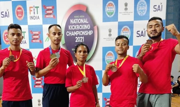 Meghalaya bags gold at national kickboxing championship
