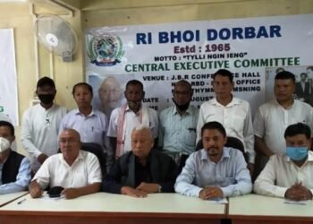 Ri-Bhoi Dorbar elects new office bearers