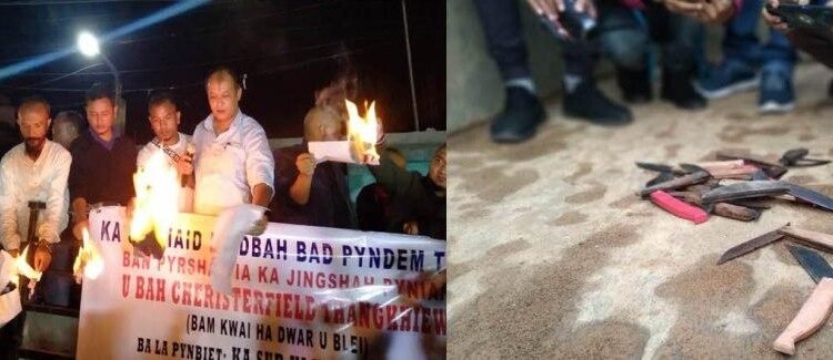 Cherishterfield: Symbolic ‘knife surrender’ rally held in Mawlai