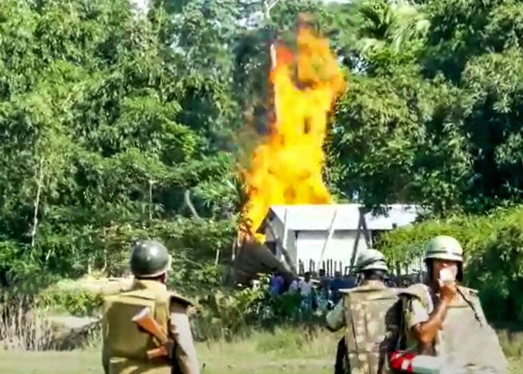 Two killed in police firing on Assam “encroachers”