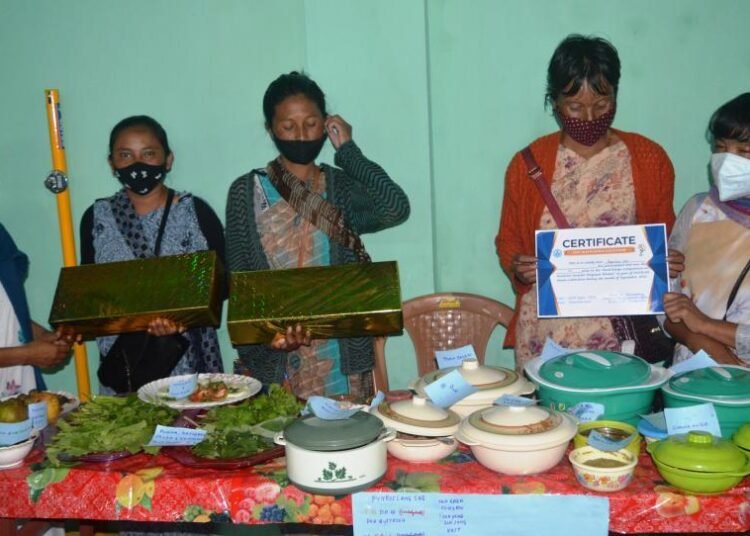 Food recipe competition held in Mawlangwir