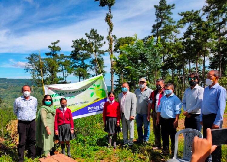 Rotary’s project ‘Hariyali’ concludes in Nongumlong