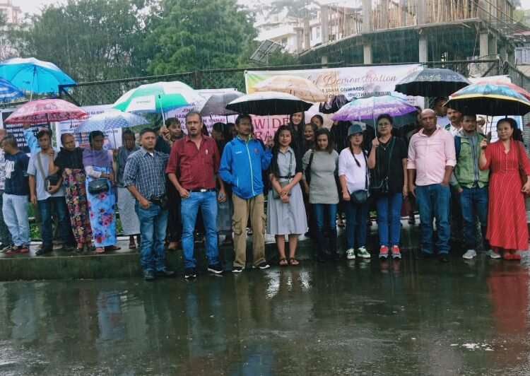 AIM rally against Covid restrictions