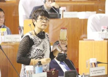 Filthy water the norm in Shillong, complains Ampareen