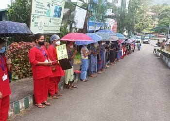 Ri-Bhoi health workers continue protests