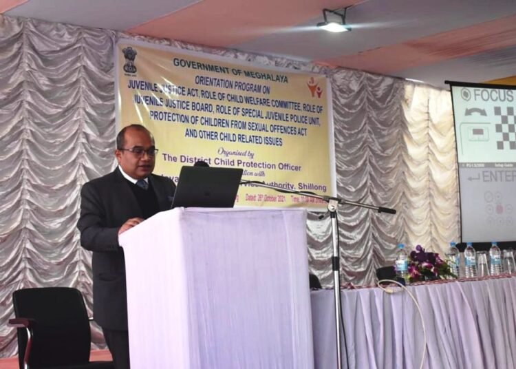 Orientation programme on child related issues held in Mawkasiang