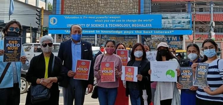 Rotary Club organises Polio awareness walk