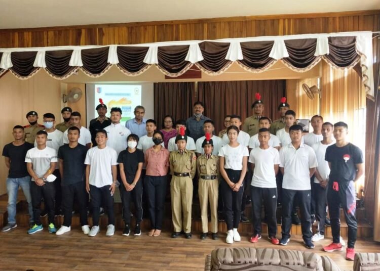 Shillong college NCC pays tribute to Mahatma, Lal Bahadur Shastri