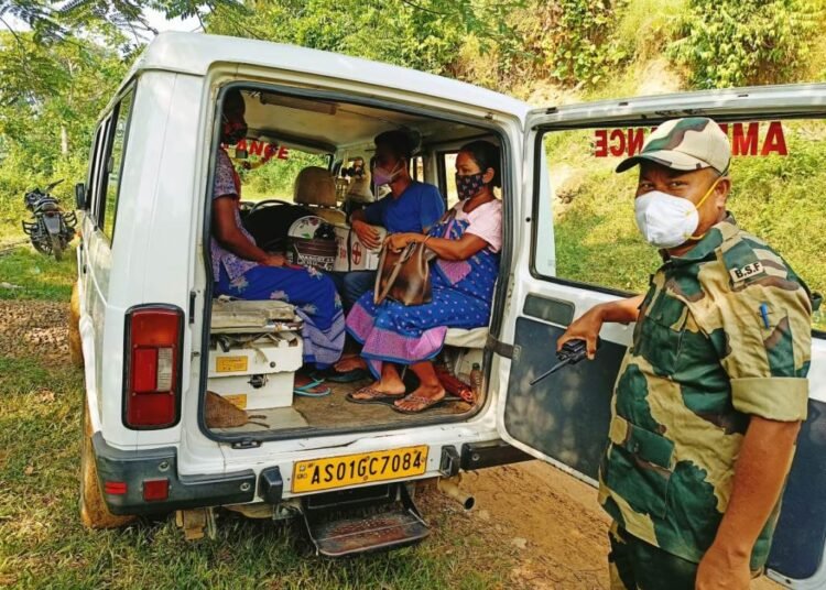 BSF aids pregnant woman in South Garo Hills