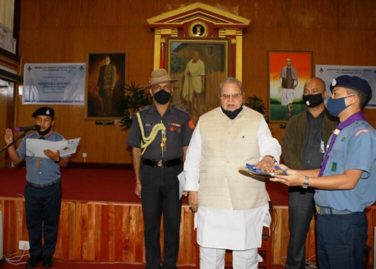 Governor inducted as Chief Patron of Bharat Scouts & Guides
