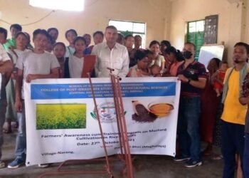 Training on organic mustard cultivation held