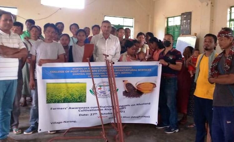 Training on organic mustard cultivation held