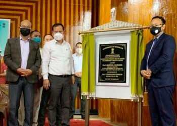James lays foundation for Shanpung PHC upgrade