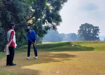 Sukhman leads round 1 of IGU Shillong Junior Boys Golf Championship