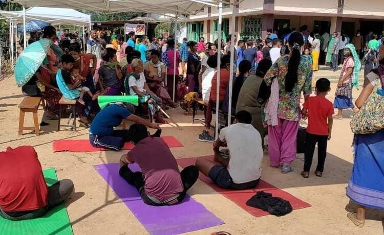 842 patients attend free health camp in West Garo Hills