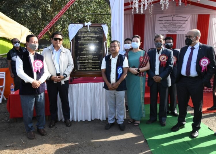 Foundation for Jorabat combined water supply scheme laid at Mawsmai