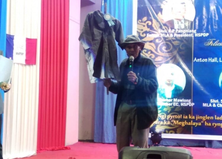 HSPDP felicitates Hill State Movement heroes