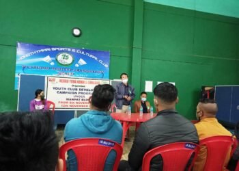 Youth club devp campaign held for Mawpat block