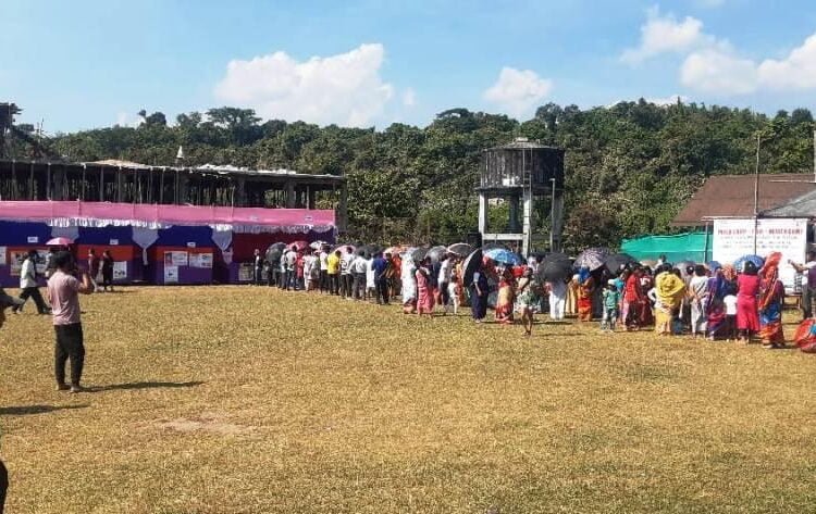 Health camp held in Majai, help desk in Ranikor