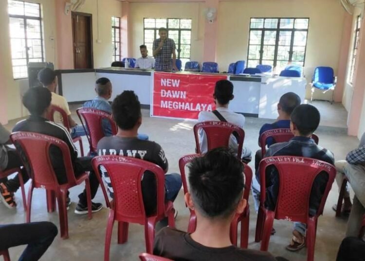 25 New Dawn members inducted in Ri Bhoi