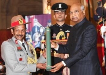 DG Assam Rifles bestowed with AVSM