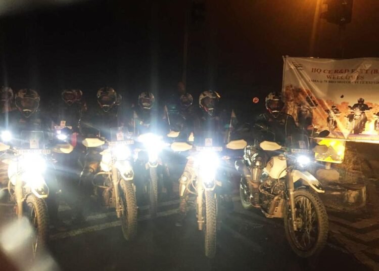 BRO motorcycle expedition reaches Shillong
