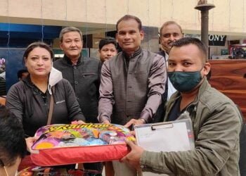 Spreading the Christmas cheer