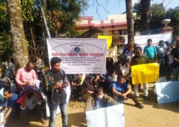 BJP mahilas to join SSA teacher’s protest