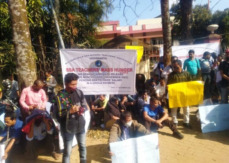 BJP mahilas to join SSA teacher’s protest