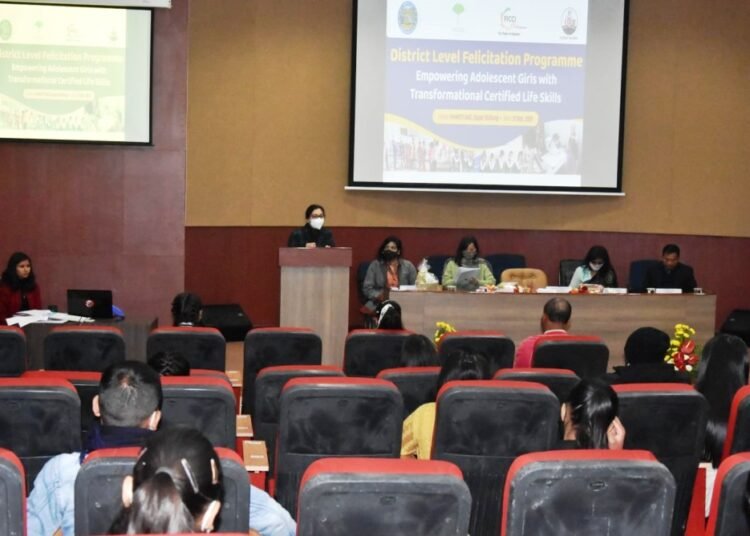 506 girls felicitated for undergoing life skills training programme