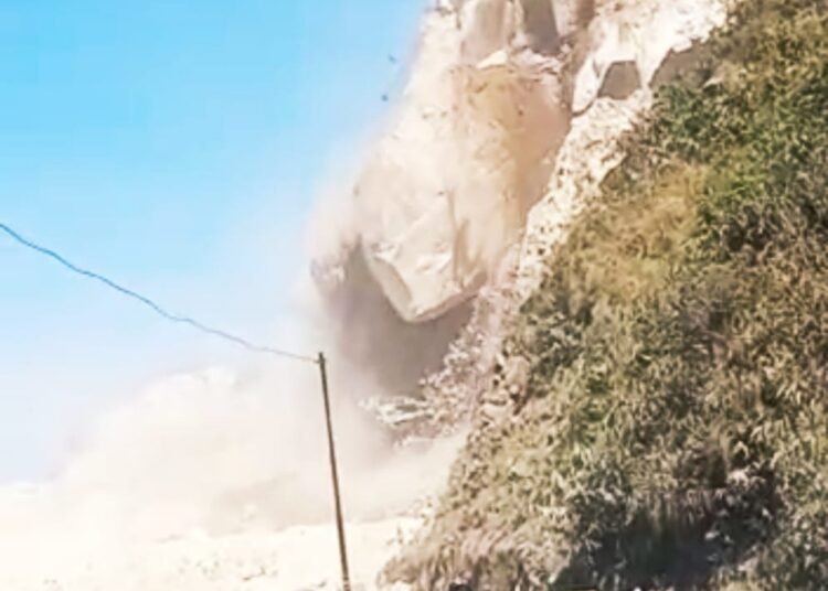 FIR filed after boulders roll in Rngain