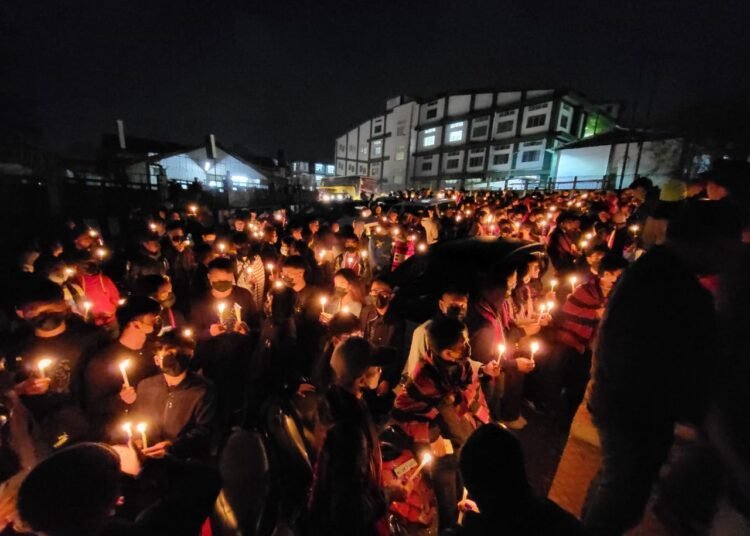Massive student-led demo condemns Oting massacre